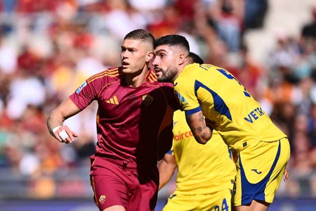 Football, Italy, AS Roma - Hellas Verona