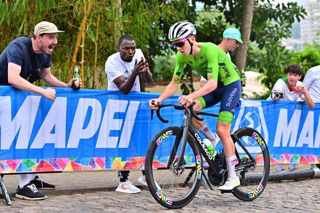 POGAÄaAR Tadej Tadej Pogacar , Slovenia, Slovenia Men Elite Road Race Rwanda 2025 POGAÄaAR Tadej Tadej Pogacar , Slovenia, Slovenia Road Race Men UCI Road World Championships 2025 in Kigali Rwanda 92nd World Championships ME Road Race WC One day race Kigali 267 5km 2025 UCI Road World Championships Kigali Rwanda 28 09 2025