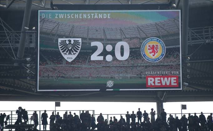 Germany Soccer 2 Bundesliga 2025 26, 7 Matchday Hannover 96 vs Arminia Bielefeld Heinz von Heiden Arena Stadion Hannover Hannover Copyright: xAymanxAlahmedx