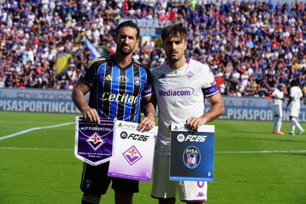 Pisa s Juan Quadrado Makes an attempt to score....During the Serie A soccer match between Pisa and Fiorentina at the Cetilar Arena Romeo Anconetani Stadium in Pisa; Center West Italy; saturday September 28; 2025 ; Soccer  Copyright: xAlessandroxLaxRocca LaPressex