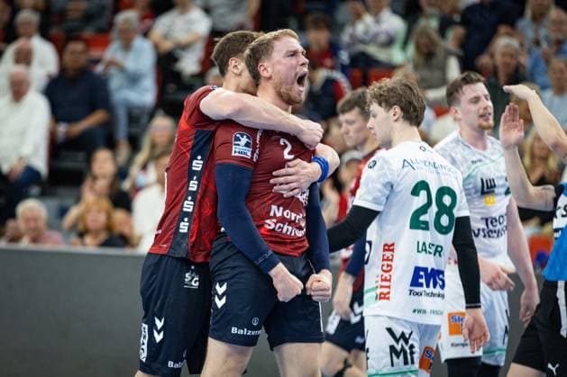 DAIKIN HBL SG Flensburg Handewitt vs. FRISCH AUF Göppingen 28 09 25 Simon Pytlick No 02, SG Flensburg Handewitt DAIKIN HBL SG Flensburg Handewitt vs. FRISCH AUF Göppingen, GP JOULE Arena on 28 09 25 Copyright: xBEAUTIFULxSPORTS MarioxM.xKobergx