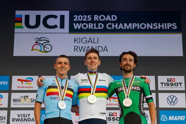 2025 UCI Road World Championships Kigali Rwanda Kigali Rwanda  Copyright: xLucaxBettinix xSprintcyclingagencyx