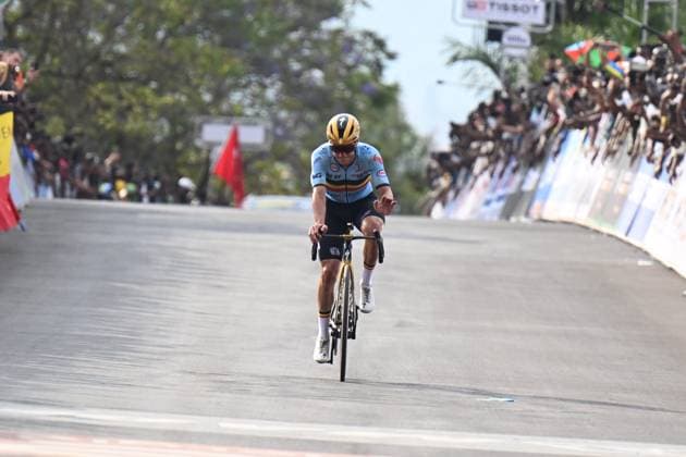 28-09-2025 World Championships Elite; 2025, Soudal - Quick Step; Evenepoel, Remco; Kigali; 