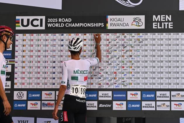 28-09-2025 World Championships Elite; 2025, Uae Team Emirates - Xrg; Del Toro Romero, Isaac; Kigali; 