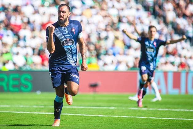 Spanish La Liga EA Sports soccer match Elche vs Celta at Manuel Martínez Valero stadium in Elche, Alicante, Spain. 28 September 2025 900 Cordon Press  900 CordonxPress LOF - Elche vs Celta