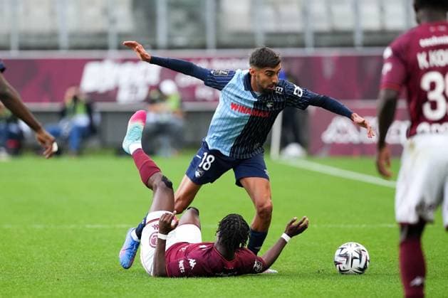 FC Metz v Le Havre Athletic Club - Ligue 1 McDonald s 2025 2026 18 Yanis ZOUAOUI (hac) during the Ligue 1 McDonald s match between Metz and Le Havre at Stade Saint-Symphorien on September 28, 2025 in Metz, France. Metz France  Copyright: xFEPx 776348140