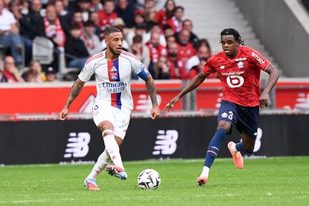 Lille OSC v Olympique Lyonnais - Ligue 1 McDonald s 2025 2026 03 Nathan NGOY (losc) - 08 Corentin TOLISSO (ol) during the Ligue 1 McDonald s match between Lille and Lyon at Stade Pierre Mauroy on September 28, 2025 in Lille, France. Lille France  Copyright: xFEPx 776348143