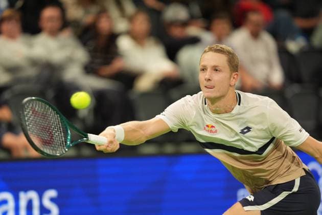 TENNIS : CO Met Orleans Open 2025 - Finale - ATP, Tennis Herren Challenger Tour 125 - 28 09 2025 Martin Landaluce (ESP) during the CO Met OrlÃ ans Open 2025 final, ATP Challenger Tour 125 tennis tournament on 28 September 2025 at CO Met Arena in OrlÃ ans, France - Photo Alexandre Martins Psnewz  Copyright: xALEXANDRExMARTINSx