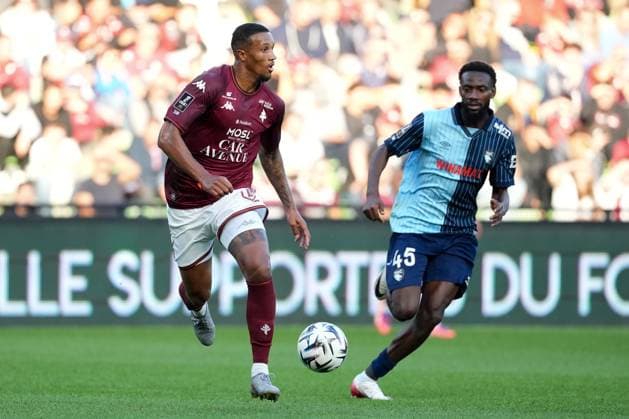 FC Metz v Le Havre Athletic Club - Ligue 1 McDonald s 2025 2026 05 Jean-Philippe GBAMIN (fcm) during the Ligue 1 McDonald s match between Metz and Le Havre at Stade Saint-Symphorien on September 28, 2025 in Metz, France. Metz France  Copyright: xFEPx 776348140