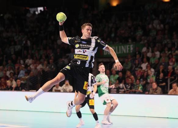 GER HBL Season 2025 2026 FÜCHSE Berlin vs ThSV Eisenach, 28 09 25, Max Schmeling Halle, Berlin, Oskar JOELSSON ThSV Eisenach 3