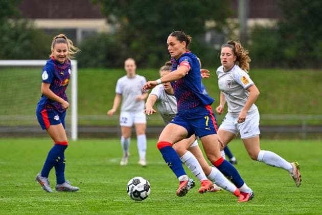 Football, Women, DFB Cup, SG 99 Andernach - RB Leipzig