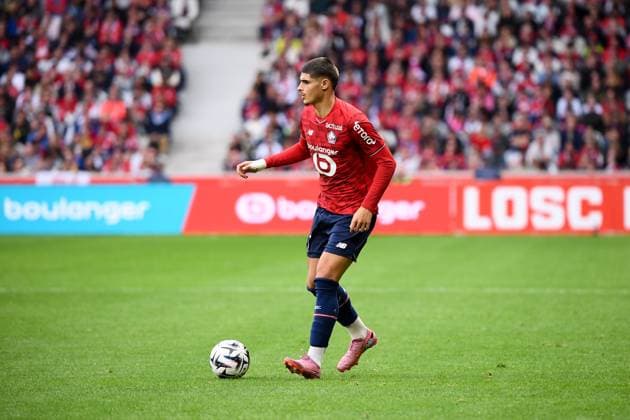 Lille OSC v Olympique Lyonnais - Ligue 1 McDonald s 2025 2026 07 Matias Fernandez PARDO (losc) during the Ligue 1 McDonald s match between Lille and Lyon at Stade Pierre Mauroy on September 28, 2025 in Lille, France. Lille France  Copyright: xFEPx 776348143
