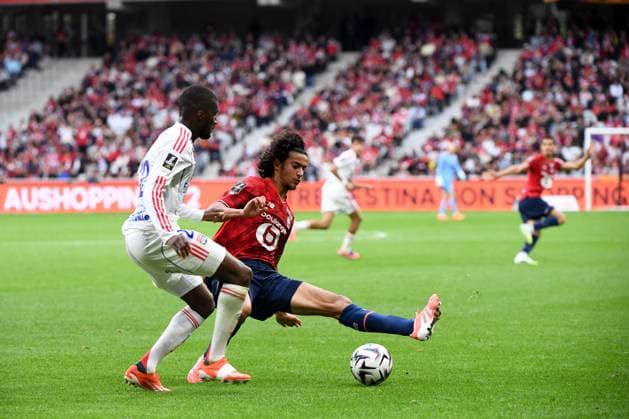 Lille OSC v Olympique Lyonnais - Ligue 1 McDonald s 2025 2026 32 Ayyoub BOUADDI (losc) during the Ligue 1 McDonald s match between Lille and Lyon at Stade Pierre Mauroy on September 28, 2025 in Lille, France. Lille France  Copyright: xFEPx 776348143