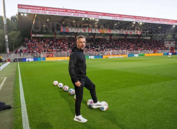 Soccer, Men, Season 2025 2026, 1 Bundesliga 5 Matchday , 1 FC Union Berlin Hamburger SV, Co Coach Sebastian Bönig 1 FC Union , 28 09 2025, Copyright: xMatthiasxKochx