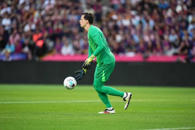 during the La Liga EA Sports match between FC Barcelona, Barca and Real Sociedad played at Lluis Companys Stadium on September 28 2025 in Barcelona, Spain. (Photo by Bagu Blanco PRESSIN) Copyright: xBaguxBlancox xPRESSINx