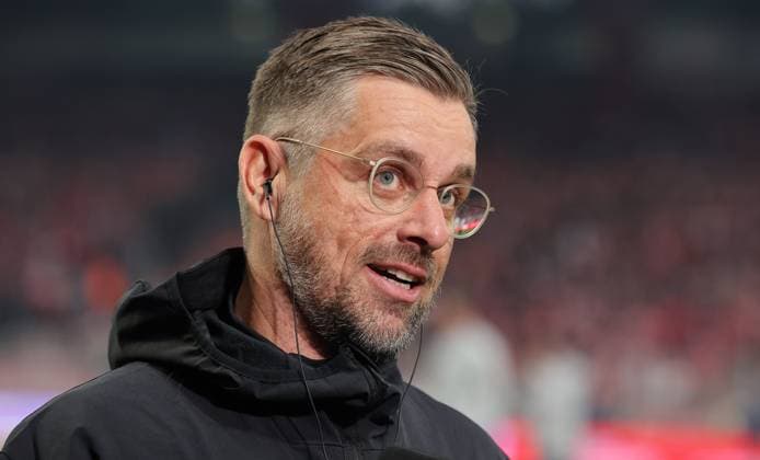 Co-coach Sebastian Bönig replaces red-banned coach Steffen Baumgart Sport Fußball Fußball Bundesliga Herren DFL 5 Spieltag Saison 2025 2026 28 09 2025 1 FC Union Berlin FCU vs Hamburger SV HSV DFL regulations prohibit any use of photographs as image sequences and or quasi video