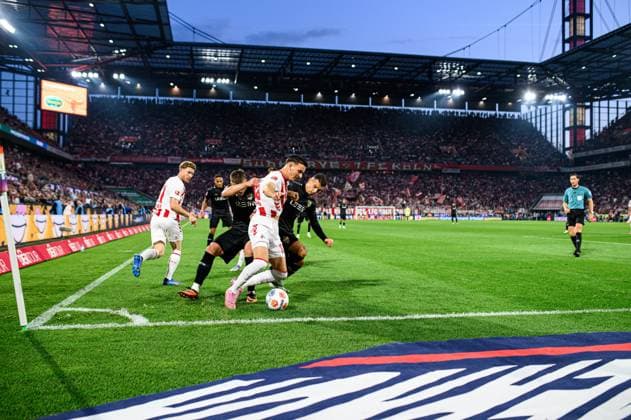 COLOGNE, GERMANY - 28 SEPTEMBER, 2025: - The football match of Bundesliga 1.FC Koeln vs VfB Stuttgart at Rhein Energie Stadion.  Copyright: xVITALIIxKLIUIEVx