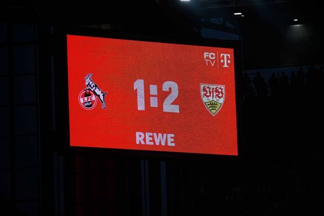 COLOGNE, GERMANY - 28 SEPTEMBER, 2025: - The football match of Bundesliga 1.FC Koeln vs VfB Stuttgart at Rhein Energie Stadion.  Copyright: xVITALIIxKLIUIEVx