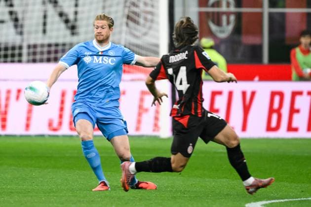 Football, Italy, AC Milan - SSC Napoli