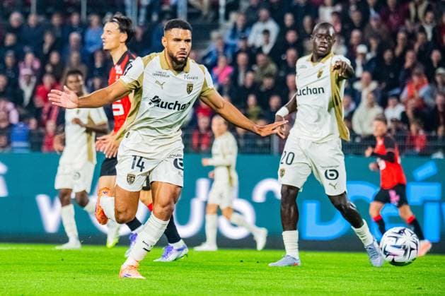 FOOTBALL : Stade Rennais vs RC Lens - Ligue 1 - JournÃ e 6 - 28 09 2025 Matthieu Udol (RC Lens) RennesFrance  Copyright: xBaptistexAutissierx