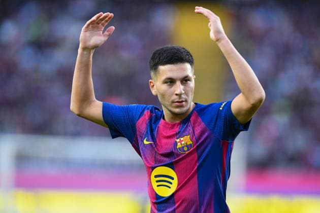 FC Barcelona, Barca v REAL SOCIEDAD OLIMPIC STADIUM LLUIS COMPANYS. MONTJUIC,BARCELONA. September 28, 2025 FC BARCELONA vs REAL SOCIEDAD September 28, ,2025 Roony during the match between FC Barcelona and Real Sociedad corresponding to the seventh day of La Liga EA Sports at at Olimpic Stadium Lluis Companys of MontjuÃ¯c in Barcelona, Spain. Barcelona ESP Copyright: xS.xRosx