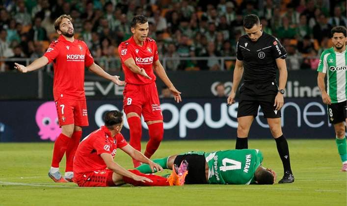 Spanish La Liga EA Sports soccer match Betis vs Osasuna at La Cartuja Stadium in Sevilla, Spain. 28 September 2025 JORNADA 7 LIGA EA SPORTS 900 Cordon Press  900 CordonxPress LOF - Betis vs Osasuna