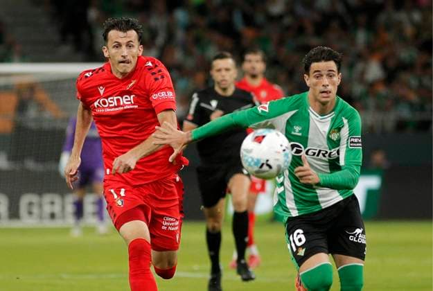 Football, Spain, Real Betis Sevilla - CA Osasuna