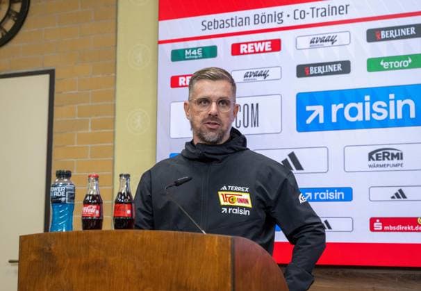 Soccer, Men, Season 2025 2026, 1 Bundesliga 5 Matchday , 1 FC Union Berlin Hamburger SV, Co Coach Sebastian Bönig 1 FC Union , 28 09 2025, Copyright: xMatthiasxKochx
