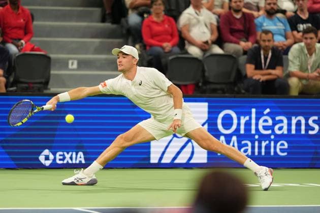 TENNIS : CO Met Orleans Open 2025 - Finale - ATP, Tennis Herren Challenger Tour 125 - 28 09 2025 RaphaÃ«l Collignon (BEL) during the CO Met OrlÃ ans Open 2025 final, ATP Challenger Tour 125 tennis tournament on 28 September 2025 at CO Met Arena in OrlÃ ans, France - Photo Alexandre Martins Psnewz  Copyright: xALEXANDRExMARTINSx
