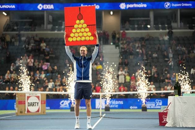 TENNIS : CO Met Orleans Open 2025 - Finale - ATP, Tennis Herren Challenger Tour 125 - 28 09 2025 Martin Landaluce (ESP) during the CO Met OrlÃ ans Open 2025 final, ATP Challenger Tour 125 tennis tournament on 28 September 2025 at CO Met Arena in OrlÃ ans, France - Photo Alexandre Martins Psnewz  Copyright: xALEXANDRExMARTINSx