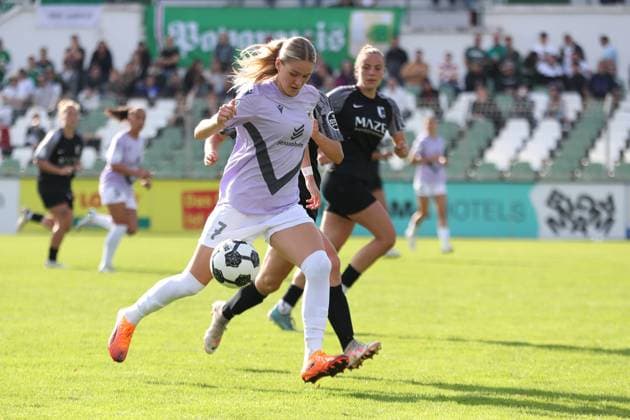 Soccer DFB Cup Women BSG Chemie Leipzig vs FC Carl Zeiss Jena 28 09 2025 Melina Reuter 7, Carl Zeiss Jena Soccer, DFB Cup Women, Season 2025 2026, 1 Round BSG Chemie Leipzig vs FC Carl Zeiss Jena on 28 09 2025 at Alfred Kunze Sportpark, Leipzig Leutzsch Copyright: xBEAUTIFULxSPORTS JanxKaeferx