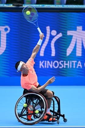 Tokito Oda (JPN), SEPTEMBER 29, 2025 - Wheelchair Tennis : Kinoshita Group Japan Open Wheelchair Tennis Championships 2025 Men s Wheelchair Tennis Singles Final at Ariake Coliseum, Tokyo, Japan. Noxthirdxpartyxsales  aflo_305190556
