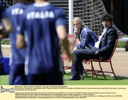 Football, EURO 2012, Training Camp Italy