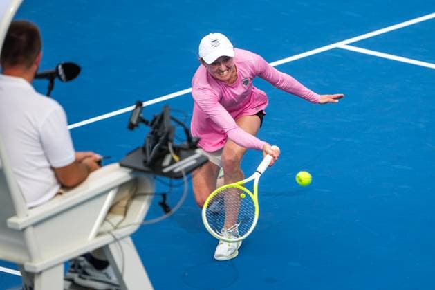 BEIJING, CHINA - SEPTEMBER 29: Aliaksandra Sasnovich competes in the Women s Singles Round of 32 match against Marta Kostyuk of Ukraine on day 8 of the 2025 China Open at the National Tennis Center on September 29, 2025 in Beijing, China.  Copyright: xVCGx 111593934237
