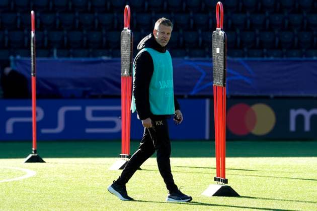 Training with Bodo Glimt before the Champions League match against Tottenham Bodo 20250929 Ulrik Saltnes and Kjetil Knutsen during Bodo Glimt s training before the Champions League match against Tottenham in Bodo Photo Lise Aserud NTB Bodo Norway EDITORIAL USE ONLY RESTRICTED USE FOR BETTING COMPANIES  Copyright: xLisexAserudx xNTBx