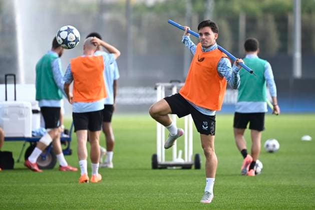 Football, CL, FC Brugge, Training