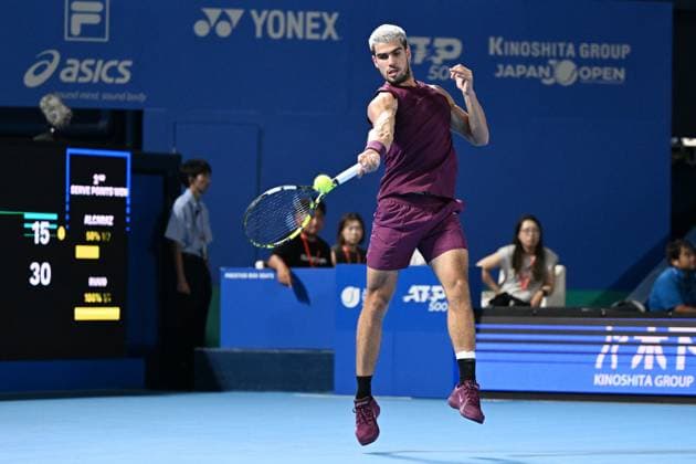 Carlos ALCARAZ (ESP), SEPTEMBER 29, 2025 - Tennis : Kinoshita Group Japan Open Wheelchair Tennis Championships 2025 Men s Singles Semi-final at Ariake Coliseum, Tokyo, Japan. Noxthirdxpartyxsales  aflo_305217607
