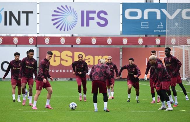 Ahead of UEFA Championship League: Galatasaray v Liverpool ISTANBUL, TURKIYE - SEPTEMBER 29: Players of Galatasaray attend a training session at Kemerburgaz Metin Oktay Training Facility ahead of UEFA Champions League football match against Liverpool in Istanbul, Turkiye on September 29, 2025. Abdulhamid Hosbas Anadolu Istanbul Turkey. Editorial use only. Please get in touch for any other usage.  Copyright: x2025xAnadoluxAbdulhamidxHosbasx