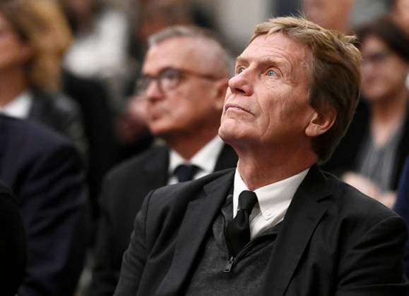 Zagreb, Croatia, 290925. Sheraton Hotel. Commemoration for the celebrated tennis coach and national team, Nationalteam coach Nikola Pilic. In the photo: Dietloff Von Arnim, The president of the German Tennis Federation. Photo: Ronald Gorsic CROPIX Copyright: xxRonaldxGorsicx pilic_komemoracija29-290925