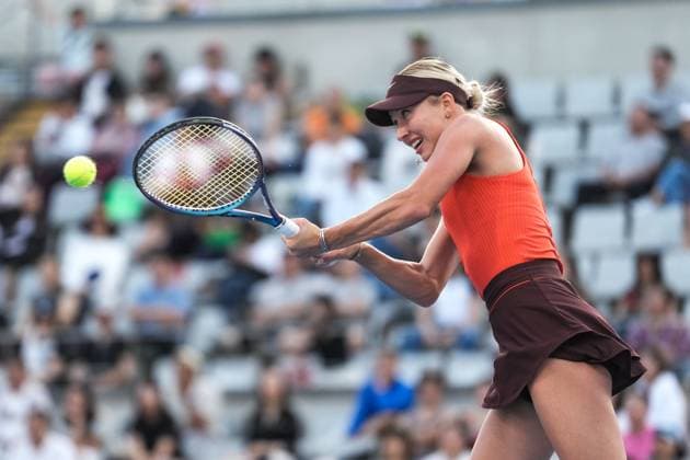 BEIJING, CHINA - SEPTEMBER 29: Anastasia Potapova competes in the Women s Singles Round of 32 match against Zeynep Sonmez of Turkey on day 8 of the 2025 China Open at the National Tennis Center on September 29, 2025 in Beijing, China.  Copyright: xVCGx 111593978578
