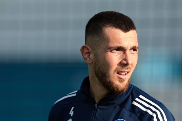 29 09 2025, Football, Season 2025 2026, Training FC Schalke 04, Hasan Kurucay FC Schalke 04 , Gelsenkirchen Training ground FC Schalke 04 NRW Germany xRHR PHOTO YYx Copyright: RHR-FOTOx RHR-FOTO YY