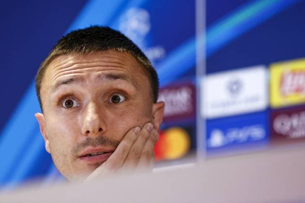 Sport Bilder des Tages MARSEILLE - Ajax player Steven Berghuis during the MD-1 press conference, PK, Pressekonferenz at the Stade Velodrome prior to the UEFA Champions League match against Olympique Marseille, on September 29, 2025, in Marseille, France. ANP MAURICE VAN STEEN xVIxANPxSportx xxANPxIVx 537865040 originalFilename: 537865040.jpg