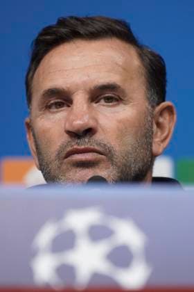 Galatasaray head coach Okan Buruk speaks during a press conference, PK, Pressekonferenz at Rams Park Stadium in Istanbul, ahead of the UEFA Champions League match against Liverpool , Istanbul, Turkey September 29, 2025. ( Photo by Seskimphoto ) Istanbul Turkey Istanbul Turkey Copyright: xSeskimphotox Okan_Buruk_290925 (22)