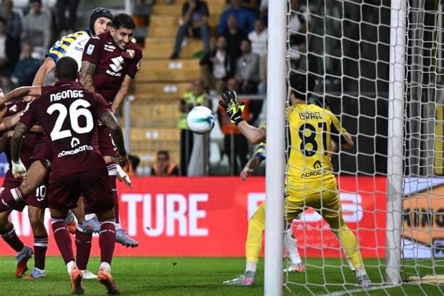 Db Parma 29 09 2025 - campionato di calcio serie A Parma-Torino foto Daniele Buffa Image nella foto: gol Mateo Pellegrino 