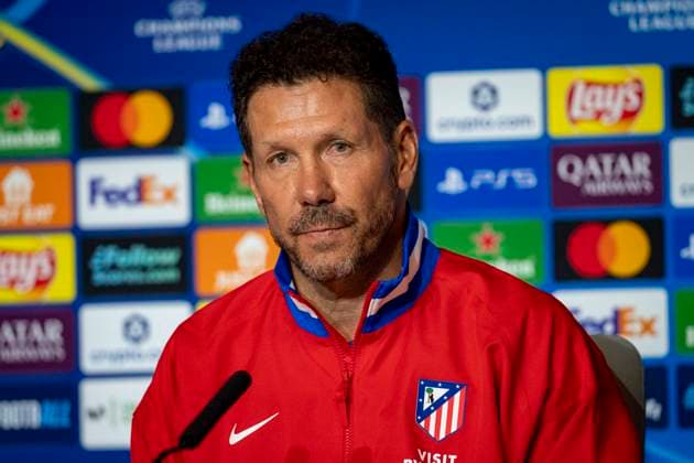 Football, CL, Atletico de Madrid, Press conference