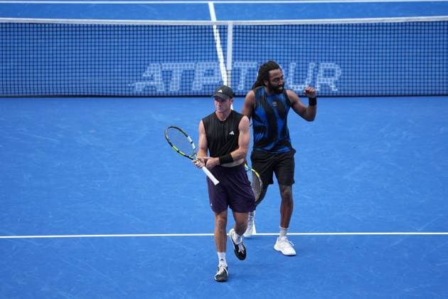 TENNIS - Internazionali di Tennis - Kinoshita Group Japan Open Tennis Championships 2025 India s Rohan Bopanna and Japan s Takeru Yuzuki pair won their Men s doubles Semi finals against United states pair Christian Harrison and Evan King in Japan open tennis tournament ATP500 2025 at Ariake Tennis stadium in Tokyo, Japan on September 29, 2025 tokyo Japan  Copyright: xIPAxSport ABACAx
