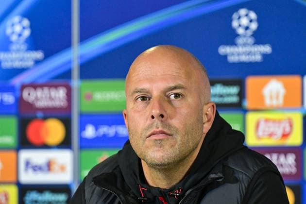 Ahead of Galatasaray v Liverpool - UEFA Champions League??????? ISTANBUL, TURKIYE - SEPTEMBER 29: Liverpool’s Dutch head coach Arne Slot speaks during a press conference, PK, Pressekonferenz at RAMS Park ahead of the UEFA Champions League group stage week 2 match against Galatasaray in Istanbul, Turkiye, on September 29, 2025. Muhammed Enes Yildirim Anadolu Istanbul Turkey. Editorial use only. Please get in touch for any other usage.  Copyright: x2025xAnadoluxMuhammedxEnesxYildirimx