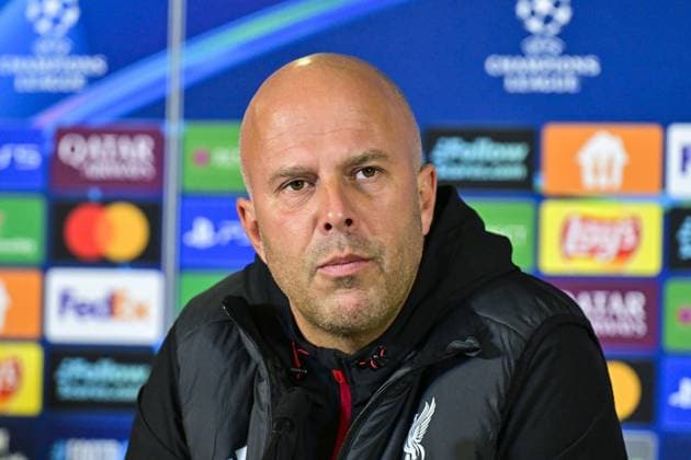 Ahead of Galatasaray v Liverpool - UEFA Champions League??????? ISTANBUL, TURKIYE - SEPTEMBER 29: Liverpool’s Dutch head coach Arne Slot speaks during a press conference, PK, Pressekonferenz at RAMS Park ahead of the UEFA Champions League group stage week 2 match against Galatasaray in Istanbul, Turkiye, on September 29, 2025. Muhammed Enes Yildirim Anadolu Istanbul Turkey. Editorial use only. Please get in touch for any other usage.  Copyright: x2025xAnadoluxMuhammedxEnesxYildirimx