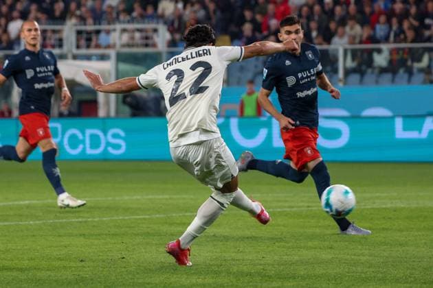 CALCIO - Serie A - Genoa CFC vs SS Lazio Serie A, Day 5, 29-09-2025, Stadio Ferraris, Genova, Genoa - Lazio, in the photo: goal Cancellieri Genoa Italy  Copyright: xIPAxSport ABACAx