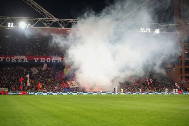 Serie A, Day 5, 29-09-2025, Stadio Ferraris, Genova, Genoa - Lazio, in the photo: supporters Genoa  Copyright: xGabrielexSiri IPAxSportx xipa-agency.netx xx IPA_65930950 IPA_Agency_IPA65930950